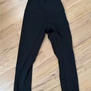 Lululemon Athletica Wunder Train Black Leggings 23"